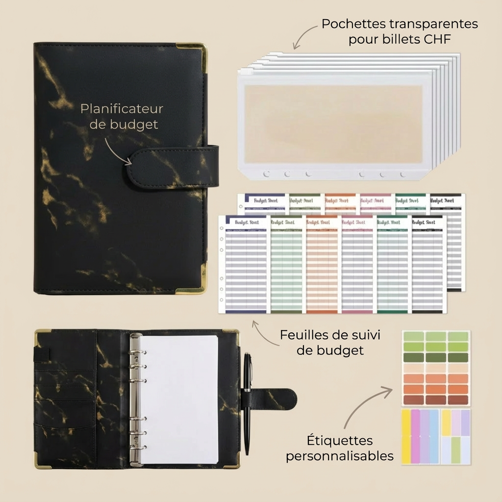 Planificateur de budget - Version marbré