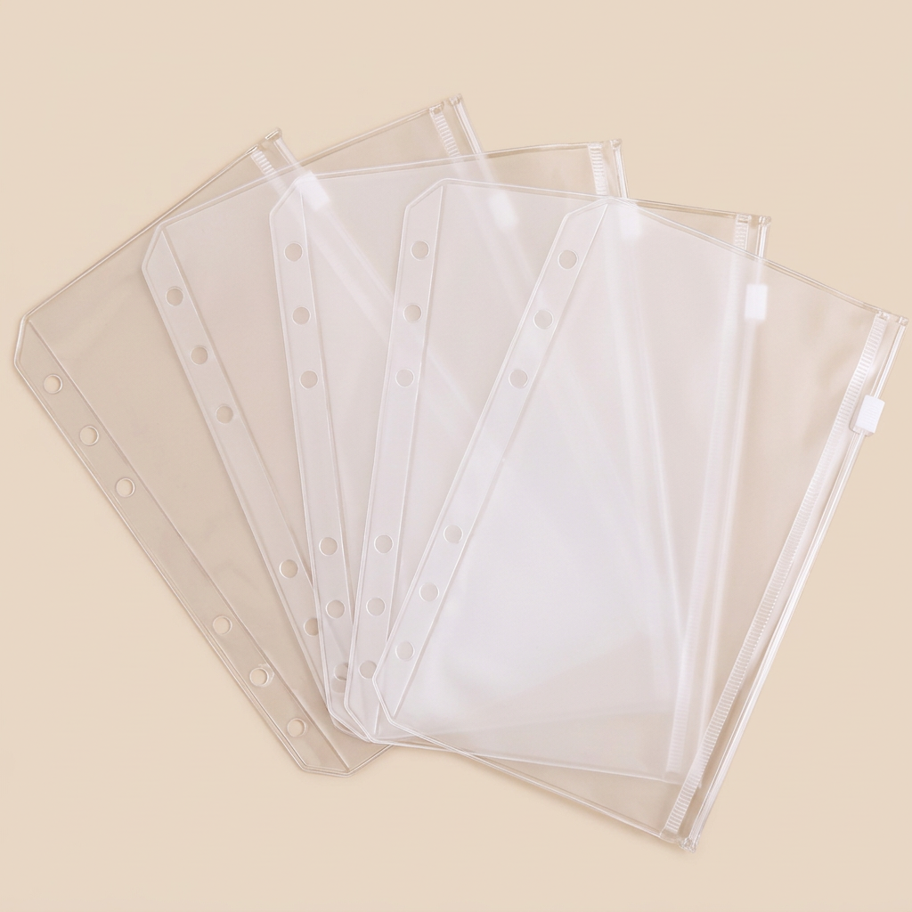 Pochettes Budget Zippées pour Planificateur – Système Enveloppes