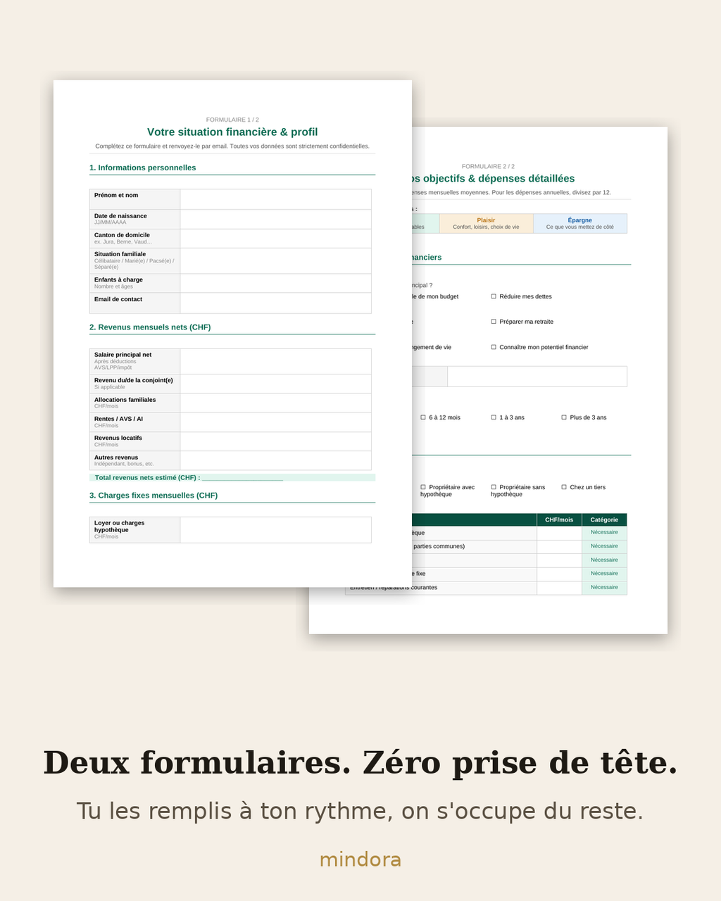 L'évaluation budgétaire personnalisée