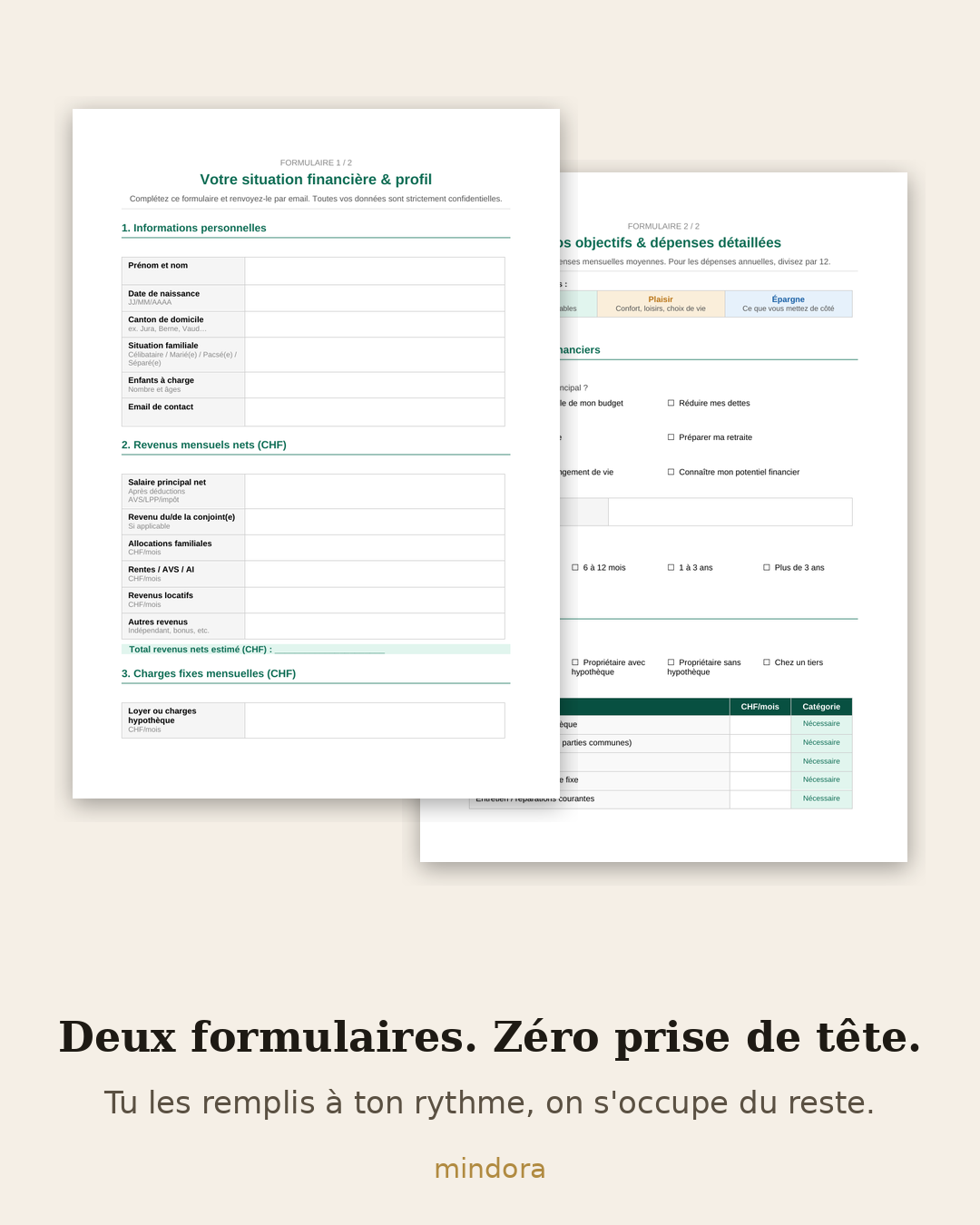 L'évaluation budgétaire personnalisée